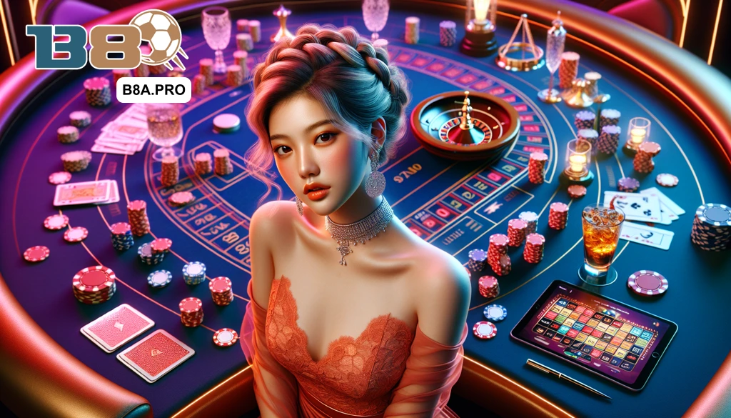 Các game chơi Casino tại B8 rất đa dạng, hấp dẫn.
